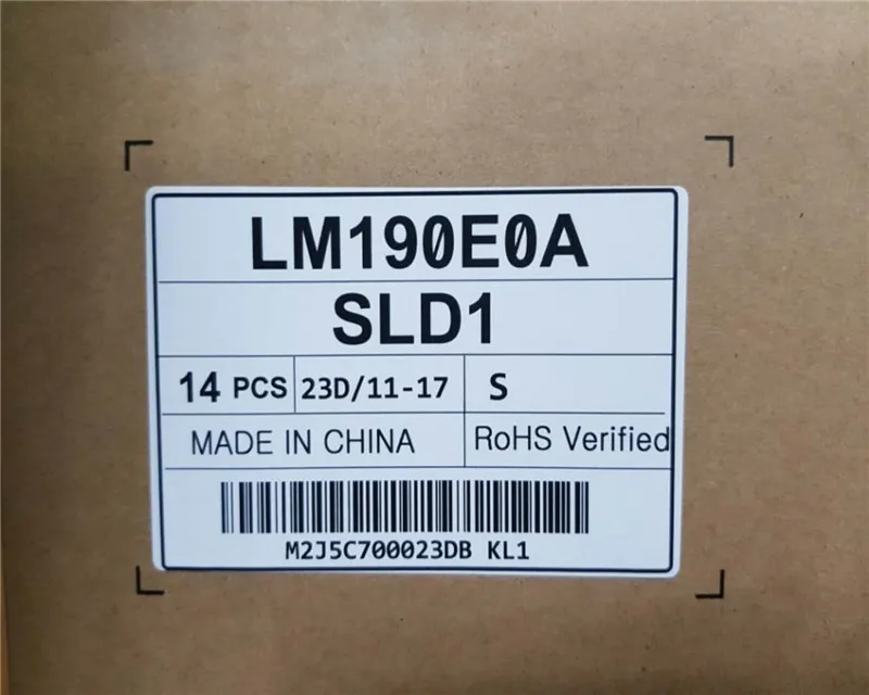 

LM190E0A-SLD1 LM190E0A-SLD1 LM190E0A-SLD1 LM190E0A-SLD1 19inch LED/ LCD Display Screen Panel