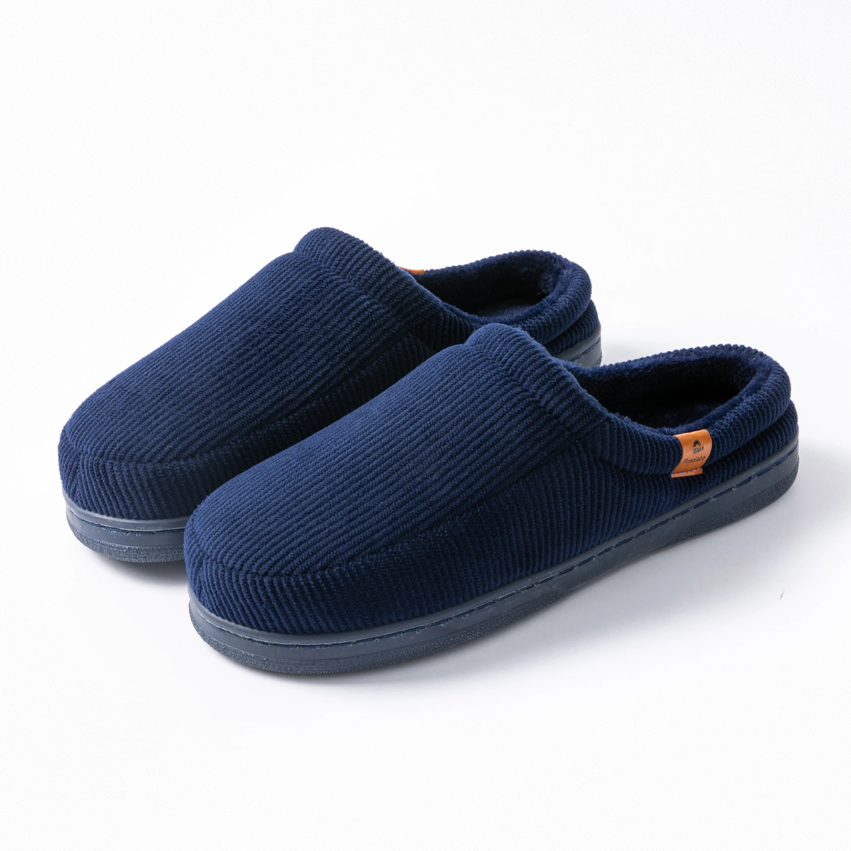 Non Slip Warm Corduroy Indoor Home Shoes Slides Gift