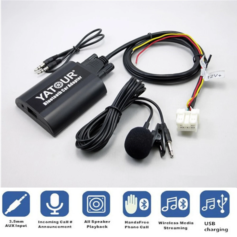 DOXINGYE Adaptador de MP3 para coche, accesorio para Teana Infiniti FX EX Bluetooth A2DP, AUX USB, cargador de música, Bluetooth, manos libres|Cables, adaptadores y enchufes| - AliExpress