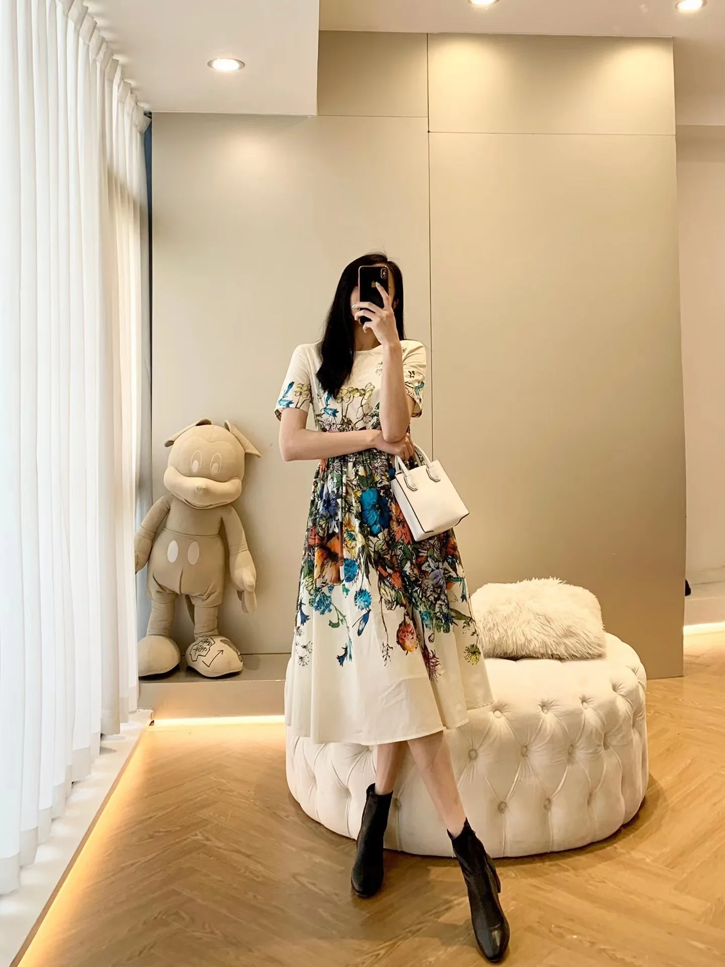 

High zc293 quality New Fashion Women 2022 spring Dress Luxury European Design party style dress
