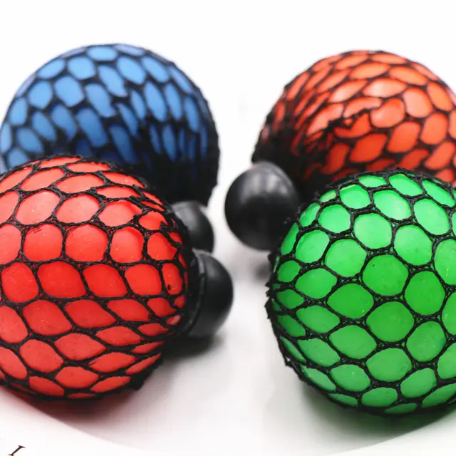 Fidget Toys Stress Relief Sensory Toy Mesh Squishy Balls