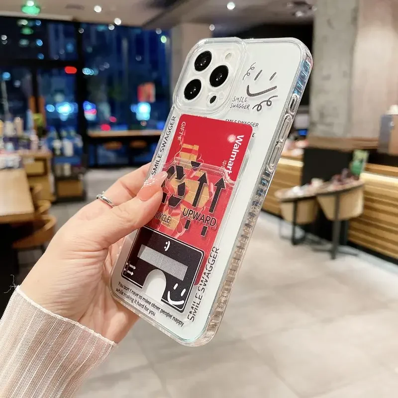Astronauts Card Holder Phone Case Cover