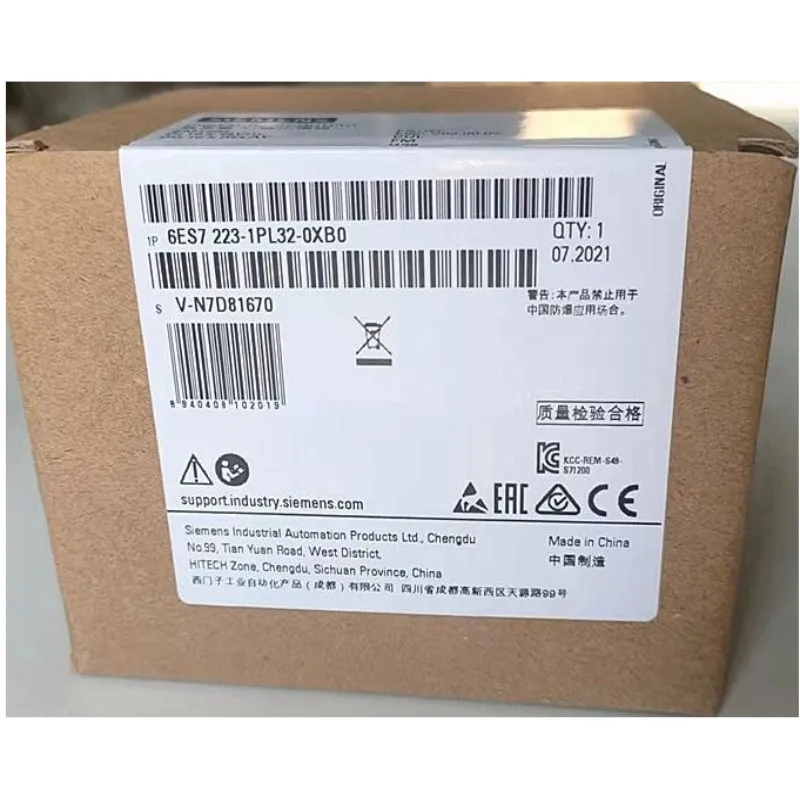 

6ES7223-1PL32-0XB0 SIMATIC S7-1200 SM 1223 PLC, цифровой контроллер ввода/вывода, программируемый 6ES72231PL320XB0