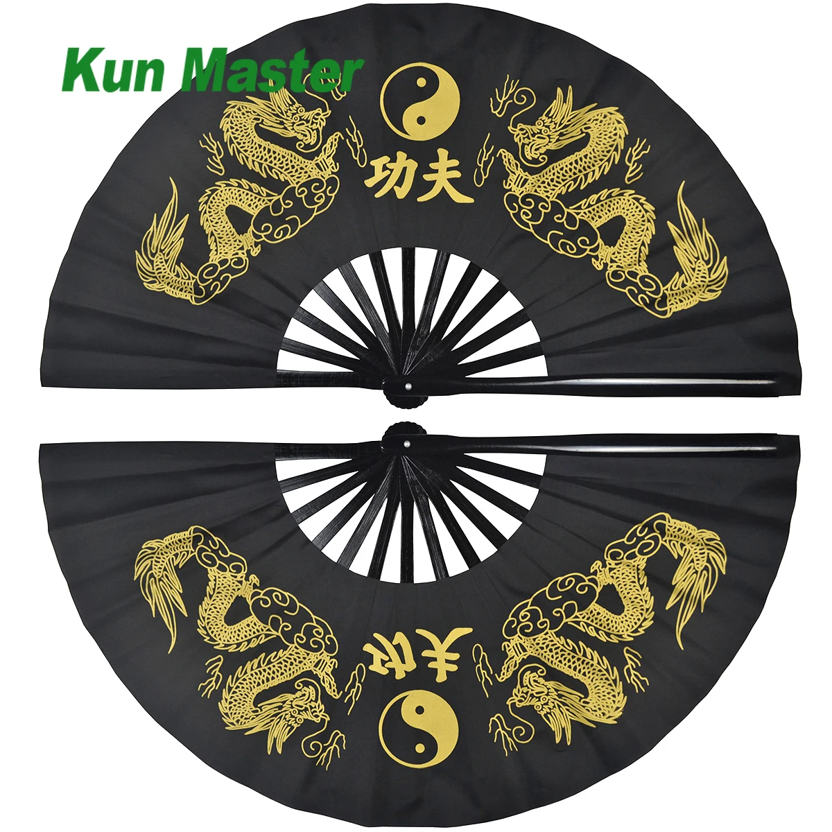 Ventaglio Di Bambù Destro Sinistro Tai Chi Performance Fan Fan Di Arti Marziali Fan Di Kung Fu Cosplay Dragon Cover Cina Molti Modelli