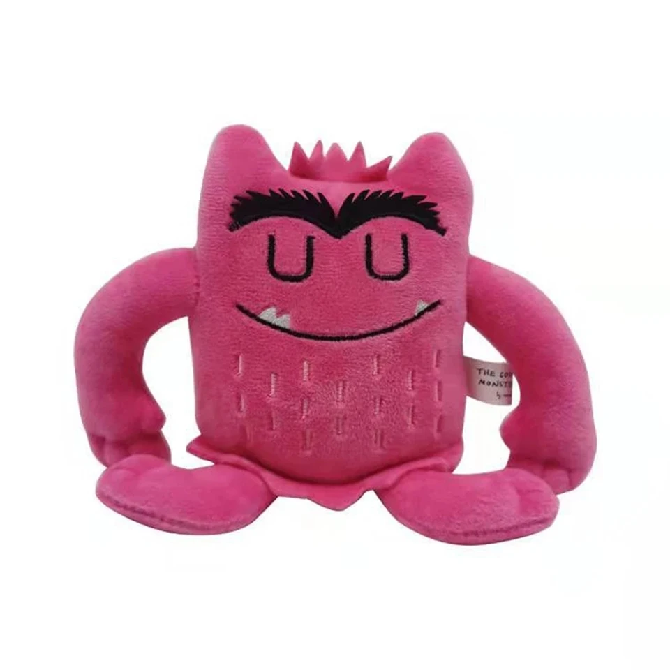 1/6/pcs Monster Plush Doll Peluche Baby Appease Color Emotions Plushie Stuffed Toy For Kids Children Birthday Xmas Gifts_voghion.com