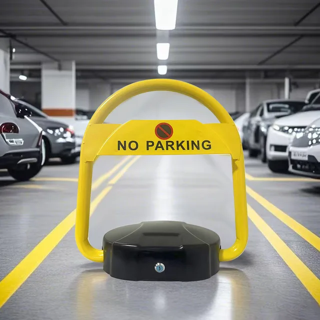 Intelligent Remote Control Lift Parking Lock 180 Degree Anti-collision Alarm Ground Lock Remote Control Model 5