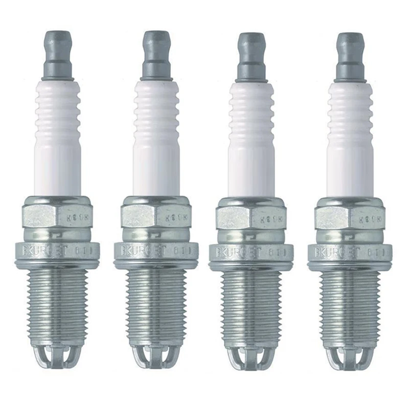 

4/6PCS 2397 BKUR6ET-10 Nickel Spark Plug for Volkswagen Beetle Jetta Golf 2.0L Mercedes-Benz C230 Audi A4 A6 90 100 Quattro