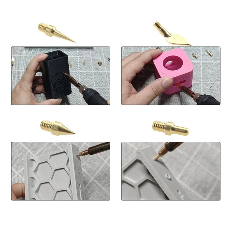 Voron 2.4/MK4 3D 프린터 납땜 인두 팁 납땜 용접 인두 키트 교체 가능한 납땜 용접 인두 팁 키트