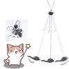 Simulation Mouse Cats Toy Funny Self-hey Hanging Door Retractable Cats Stick Scratch Rope Mouse Cat Interactive Toy Cat Supplies 4