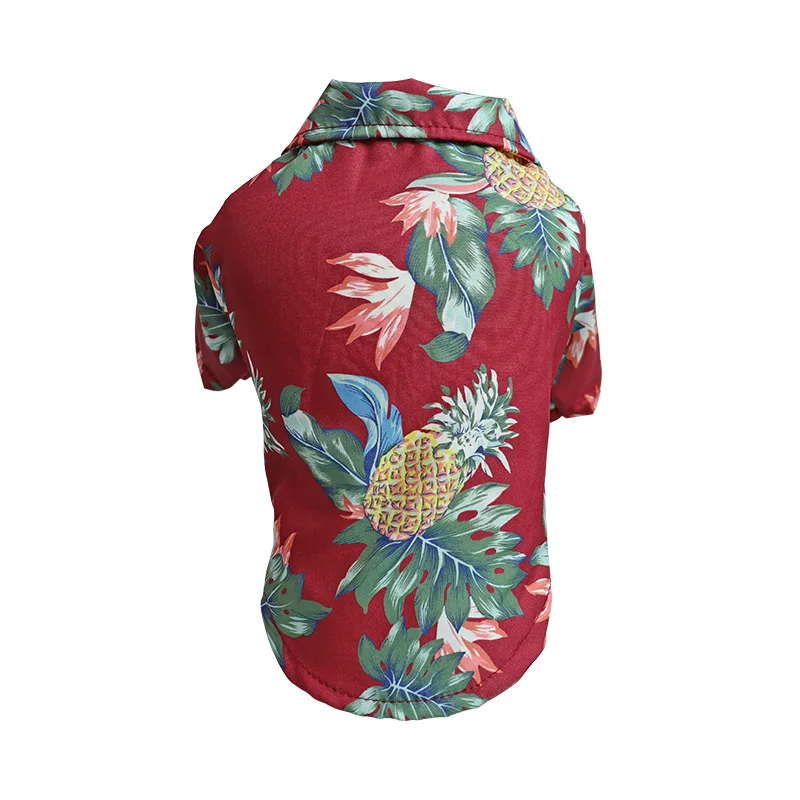 Pet Dog Shirt Hawaiian Beach Style For Small Dogs Puppy