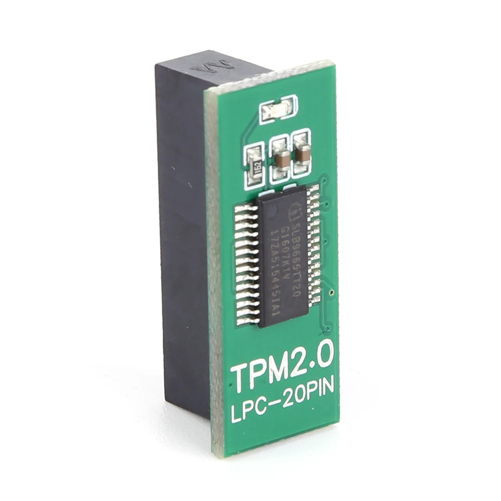 TPM 2.0 원격 암호화 보안 모듈 LPC-20PIN 마더보드 카드, ASUS GIGABYTE 인텔 AMD용 윈도우 11 업그레이드 테스트