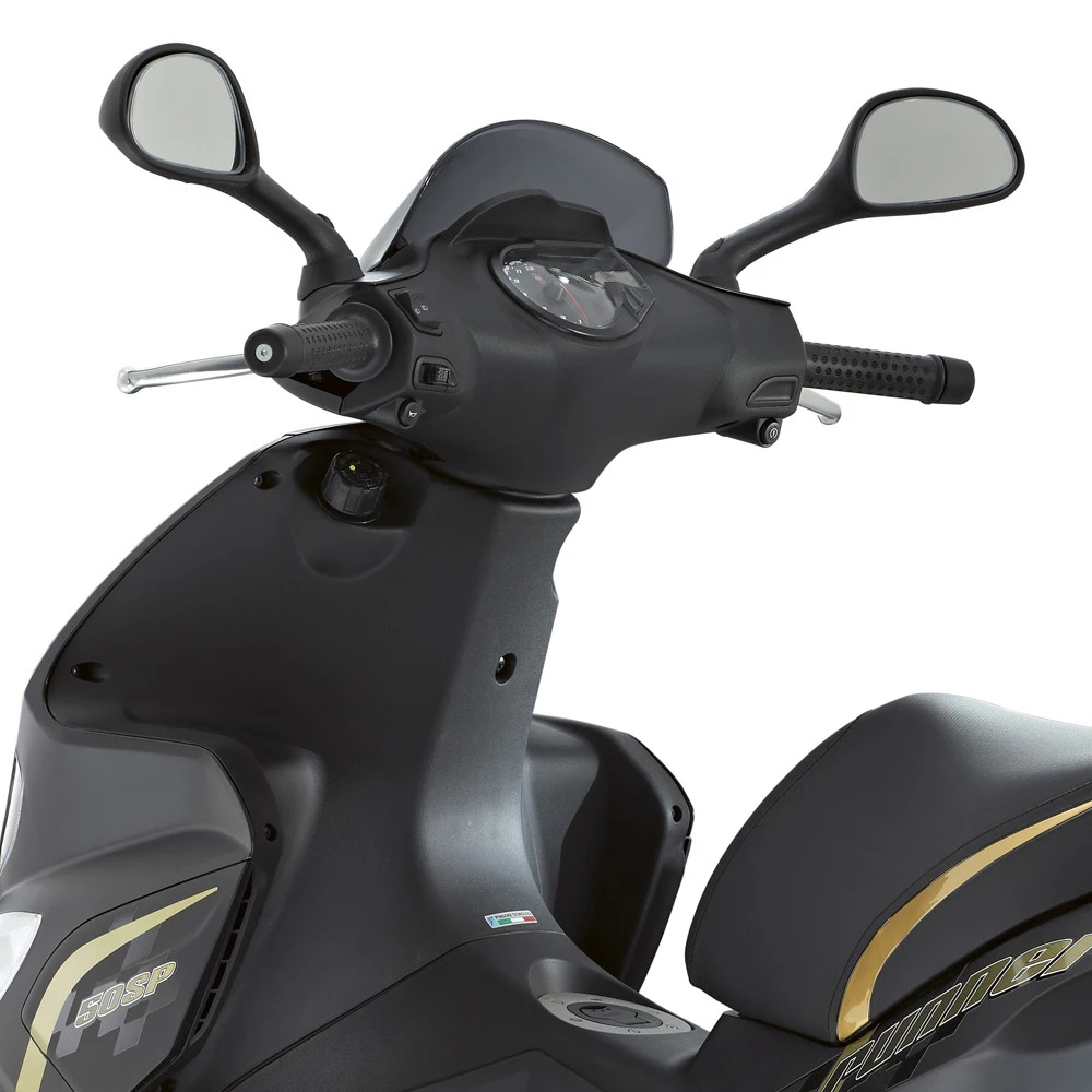 Rétroviseur Gauche/droit Pour Gilera Runner VX 4T ST EU3 125 - Rétro Style Retro, Neuf, Fabrication Française