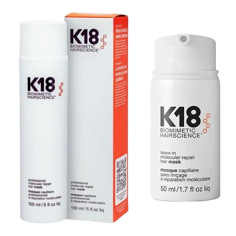K18 Original Hair Treatment Leave-In Conditioner Molecular Repair Dry Hair 4 Minutes To Reverse Damage Moisturize Mask