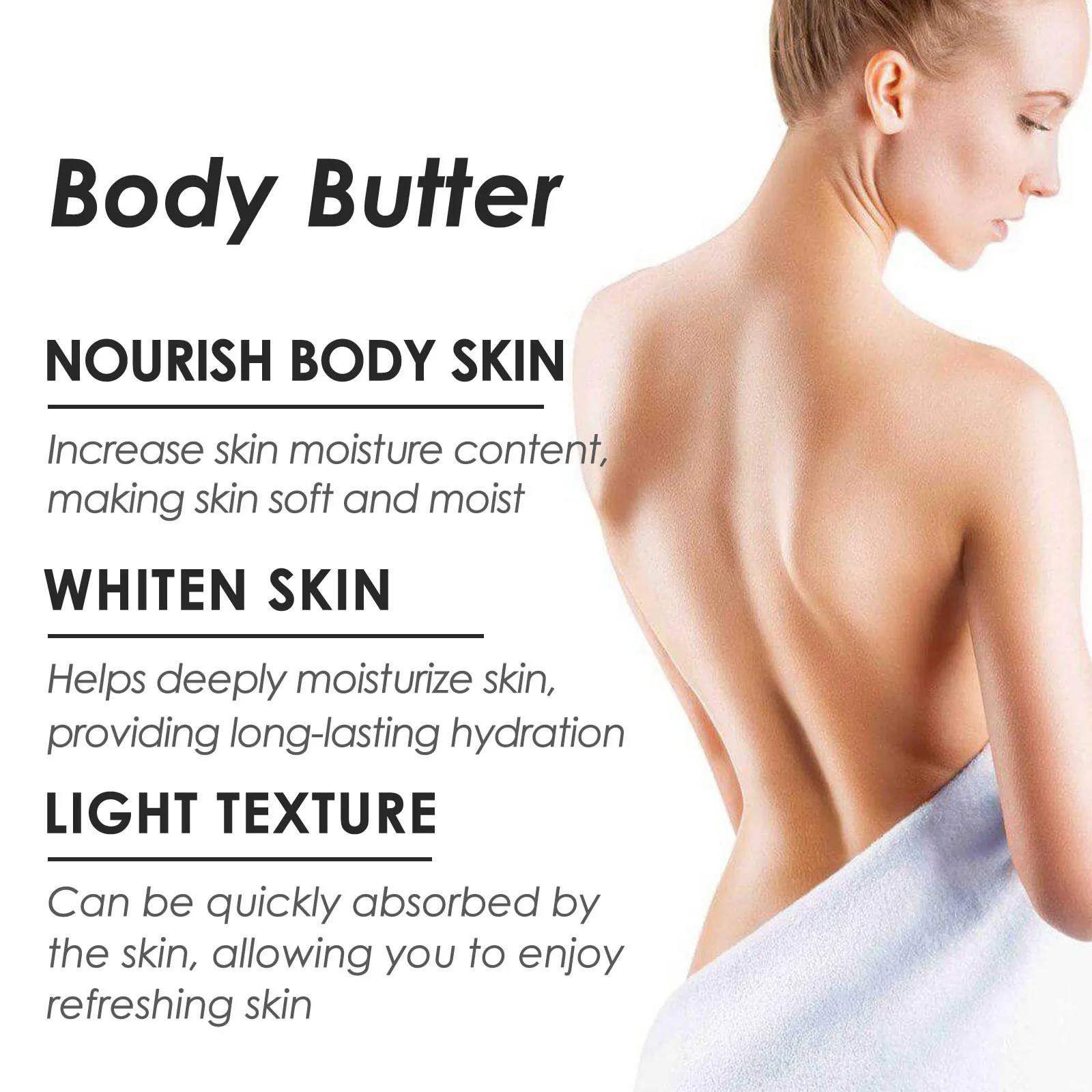 Moisturizer Body Lotion Deep Hydration Cream Soothes Smoothing Dry Rough Sensitive Skin Care Coconut Rose Mango Shea Body Butter 4