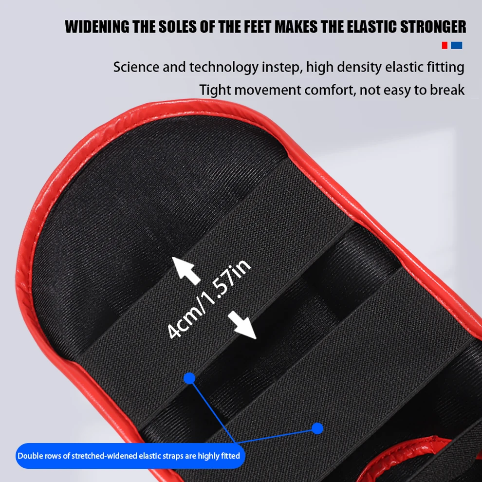 Shin Guard Pads Muay Thai leg protection Sanda combat back of foot protection shin boxing thickened combat gear ankle