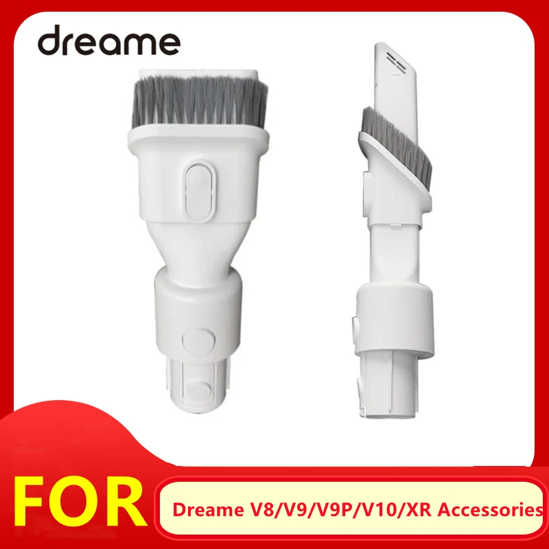 Dreame 진공 청소기 액세서리용 긴 플랫 브러시, 2 in 1 흡입 노즐, Dreame V8 V9 V9P V10 XR ...