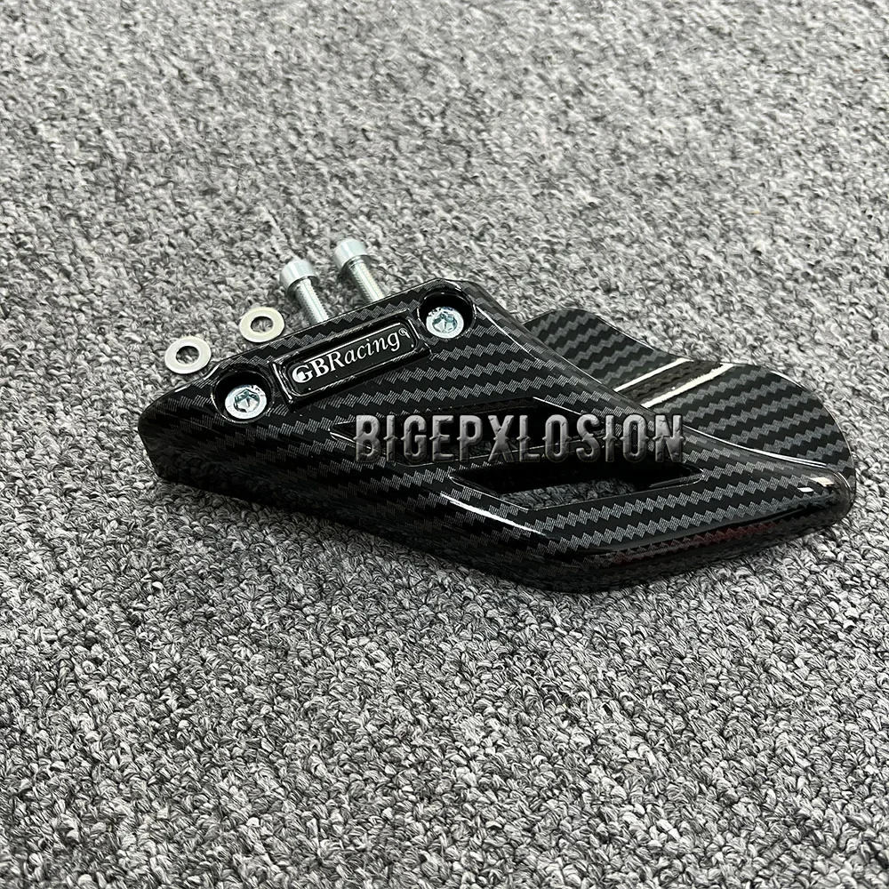 Carbon Fiber Printing GB Racing Motorcycle Universal Lower Chain Guard Suitable for All Series of Vehicle Models