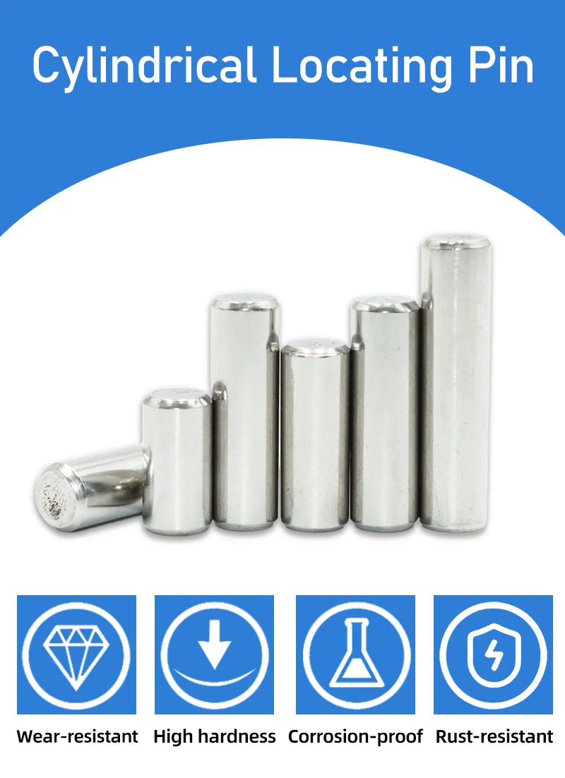 10 Chevilles En Acier Inox 316L 5x55mm - Pour Étagères Ou Assemblage