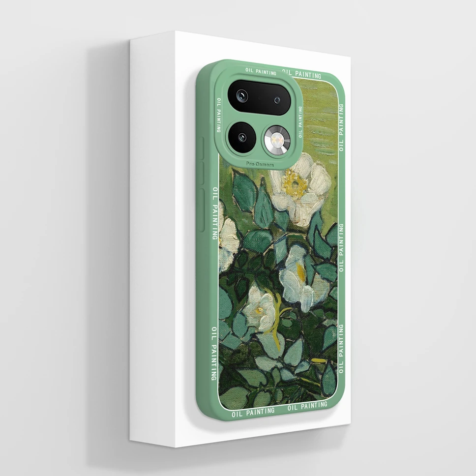 Lovely Cat Pattern Shockproof Full Coverage Liquid Silicone Phone Case