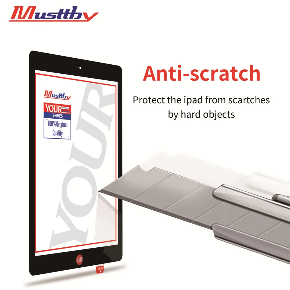 Musttby 100% OEM ǰ  , OCA , iPad Mini4 Mini5 Mini6, iPad Air 2 Air 3 Air 4 Air 5 ܺ ȭ , 5PCs