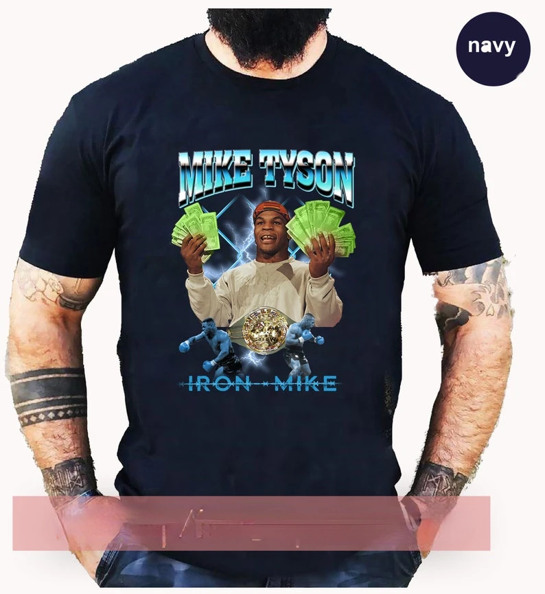

Iron Mike Tyson T-Shirt, Mike Tyson T Shirts, Mike Tyson Vintage Tee