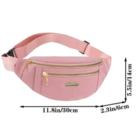 Neutral Style Bags - Men's and Women's Waist Bags Suitable for Business Trips and Tourism Nylon Material. Various Colors. - Image 2