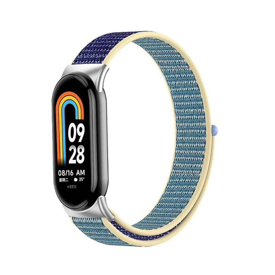 Breathable Nylon Loop Sport Strap with Metal Joint