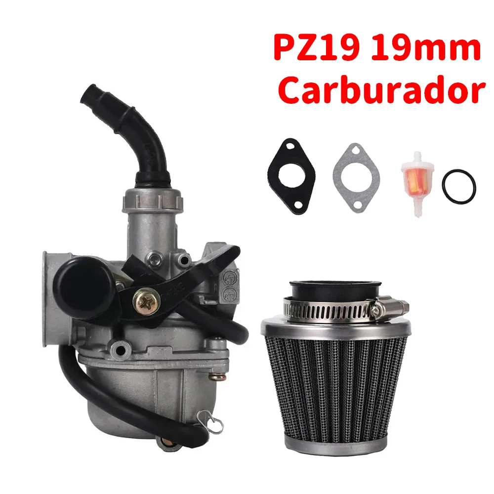 

Motorcycle Carburetor Hand Choke PZ19 19mm Carb Carburador For KEIHI 50cc 70cc 90cc 110cc 125cc ATV Quad 4 Wheeler Dirt Bike