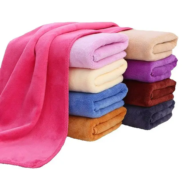 Beauty salon bath towel massage home and soft  non-linting quick-drying soft sports sweat-absorbent towel Dry hair towel