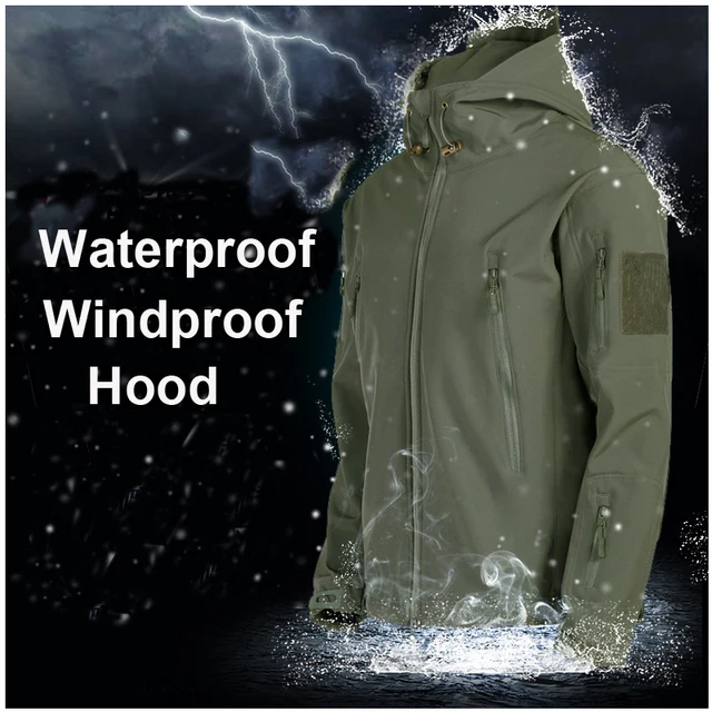 Men’s Waterproof Fleece Outdoor Jacket 5