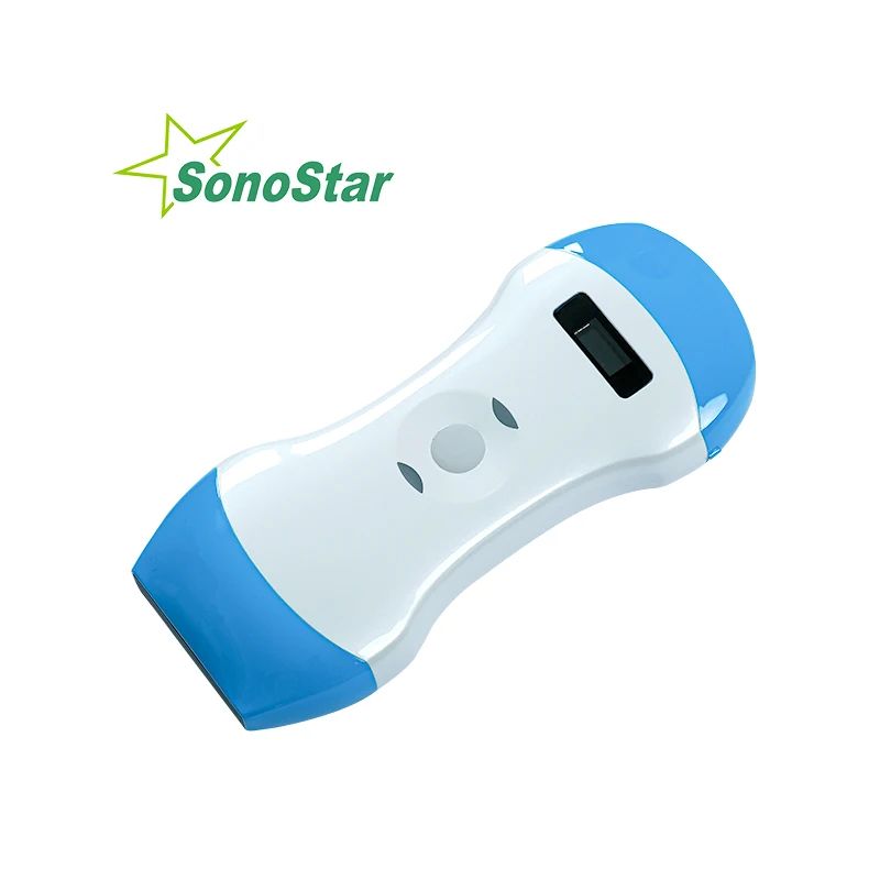 Sonostar Wireless Ultrasound Probe Scanner Machine Portable WIFI linear or convex Machine support iOS Android Windows USG