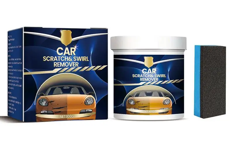 

durable 100g Car Scratch Repair Kit Ceramic Swirl Remover And Wax Car Polishing Wax Paste Scratch Repair Paint Care Agent
