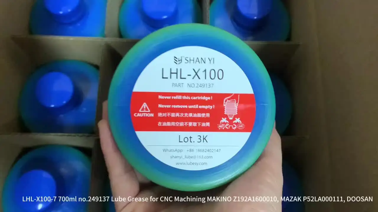 潤滑剤グリースカートリッジ、LHL-X100-7、CNC機械加工centre、no