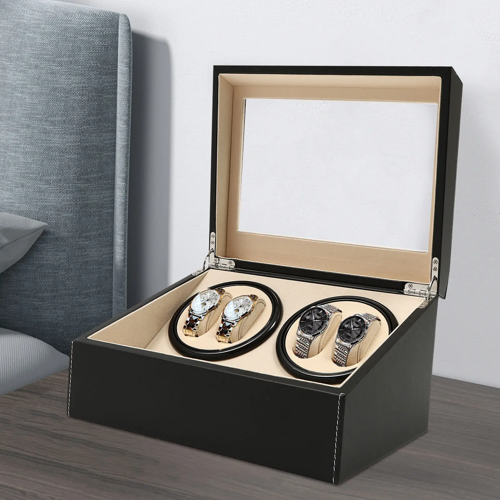 Hot Sale High Quality Winder Automatic Watch Display Box Storage