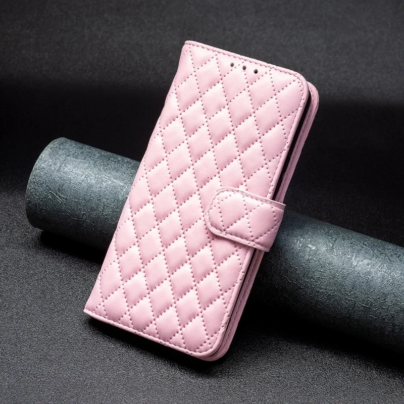 Elegant Magnetic Flip Leather Wallet Case with Fragrance Feature