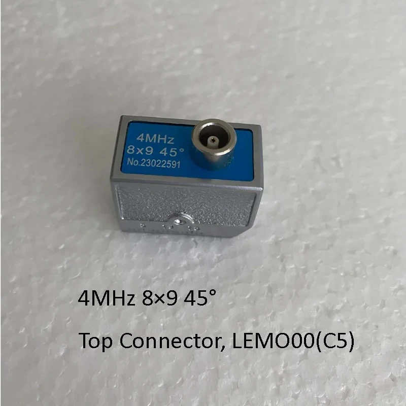 Angle Probe Transducer Top connector 4MHz 8x9 8*9 45/60/70 Degree