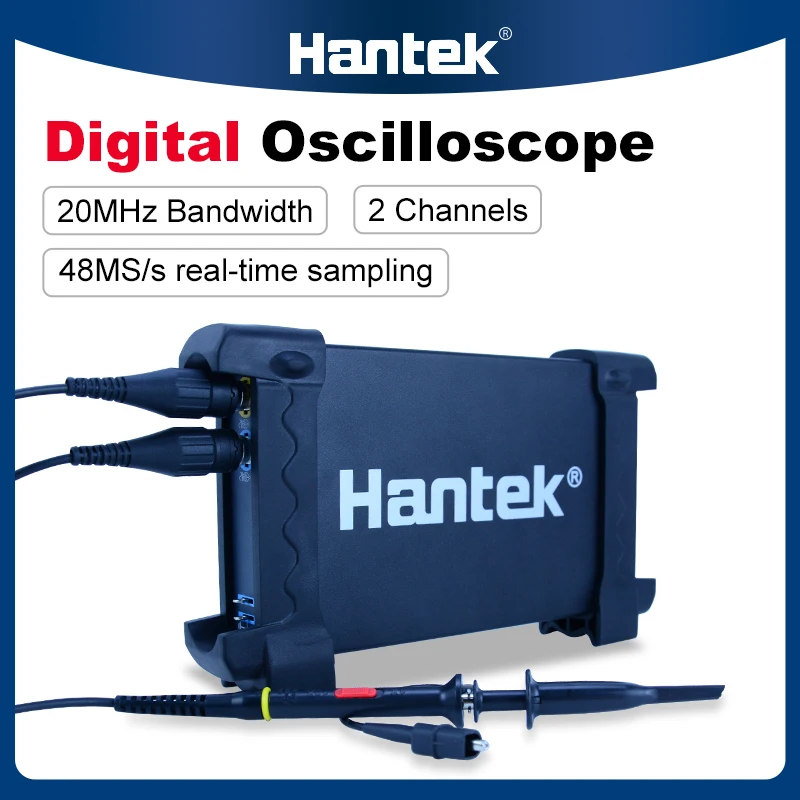 Hantek-USBデジタルオシロスコープ,2ch,6022be,ラップトップ,ラップ