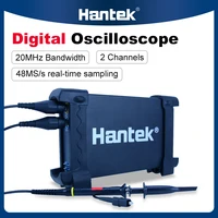 Hantek Digital USB Oscilloscope 2CH 6022BE Laptop PC Portable Osciloscopio 2.0 Storage Virtual Handheld Oscilloscope 20Mhz 1