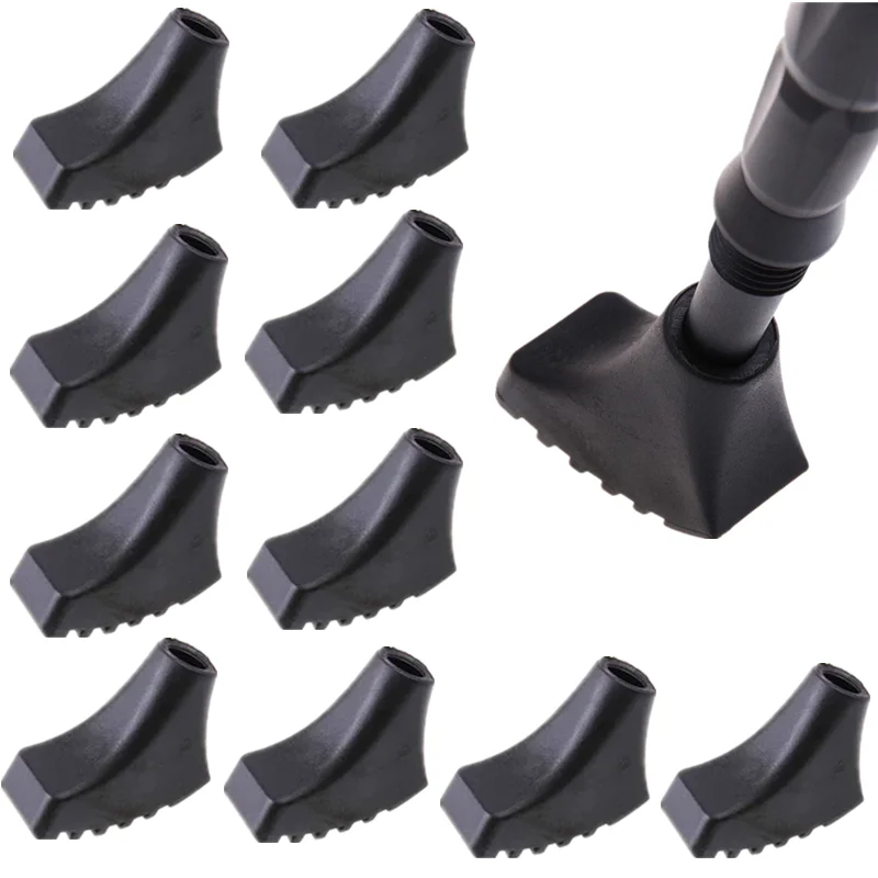 10PCS Outdoor Climbing Trekking Pole Tips Snow Flake Mud Ski Basket Walking Stick Basket Cap Guard sostituzione accessorio per l'escursionismo