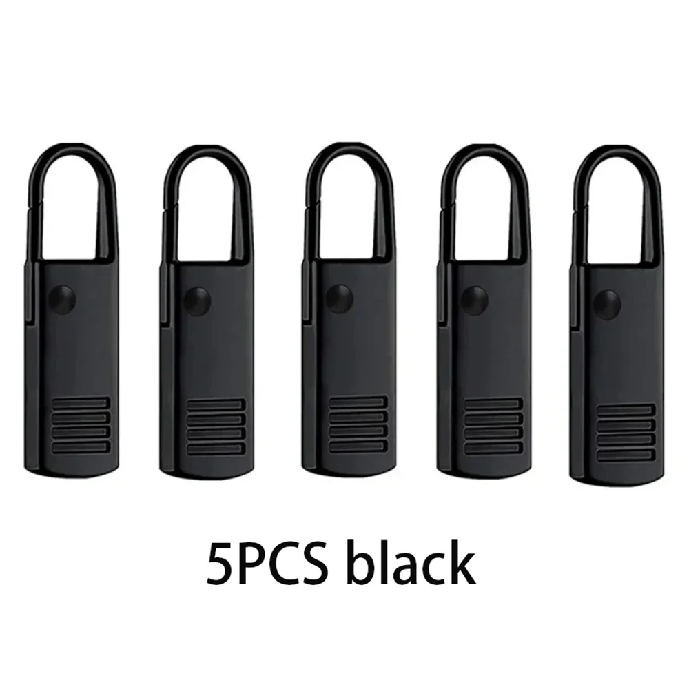 Black Detachable Zipper Pulls 1