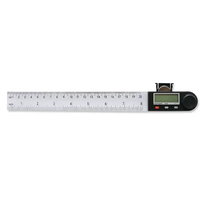 Shahe Angle Inclinometer 200 mm Angle Digital Ruler Electron Goniometer Protractor Finder Measuring Tools digital angle protractor angle measuring tool angle protractor digital angle meter digital inclinometer