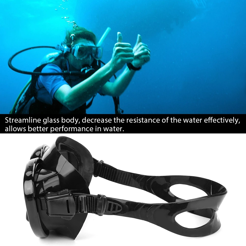 Diving Goggles Equipment Snorkeling Mask WHALE Tempered Glass Diving Mask Swimming Goggles For Adults Equipment