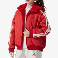 Veste double face chaude et décontractée pour femme, authentique Adidas, hiver, à la mode, JM8833 2