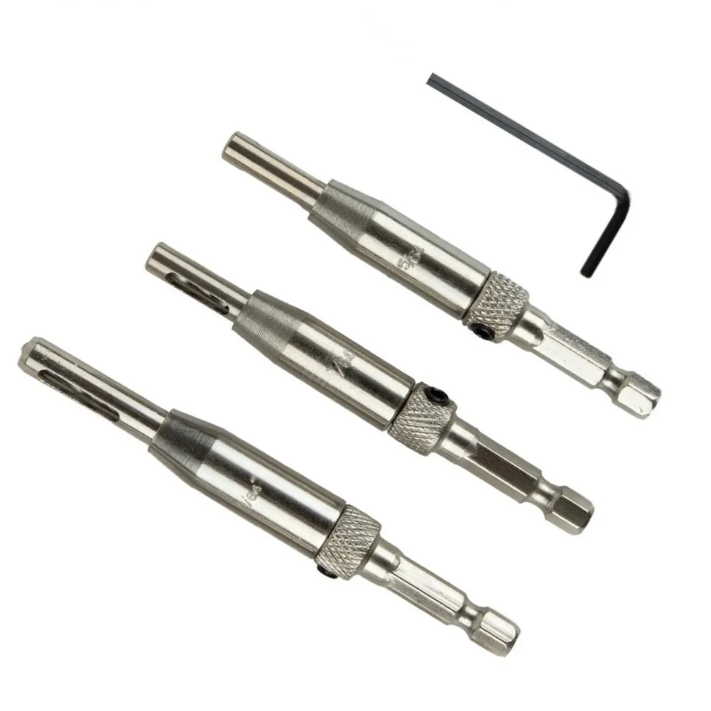 

Tool Hinge Drill Bit +Hex Wrench 3pcs 5/64 7/64 9/64 Accessories Hex Groove High-speed Steel Hinge Drill Bits Parts
