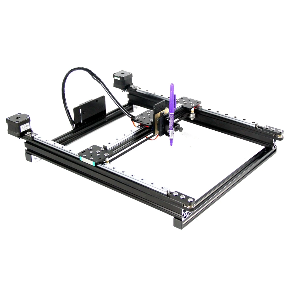 A4 A3 A2 A1 A0 Guide Rail Pen Drawing Robot Machine DIY Disassembled Lettering XY-plotter for Sketch Writing EBB Motherboard