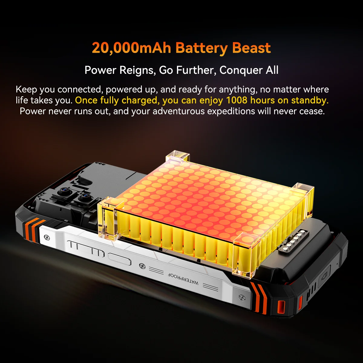 2025 Blackview XPLORE 1 Outdoor Mobile Phone ,5G Waterproof Android 15, 6.78'' 2.4K Display 16GB+512GB 20000mAh смартфон - Image 6