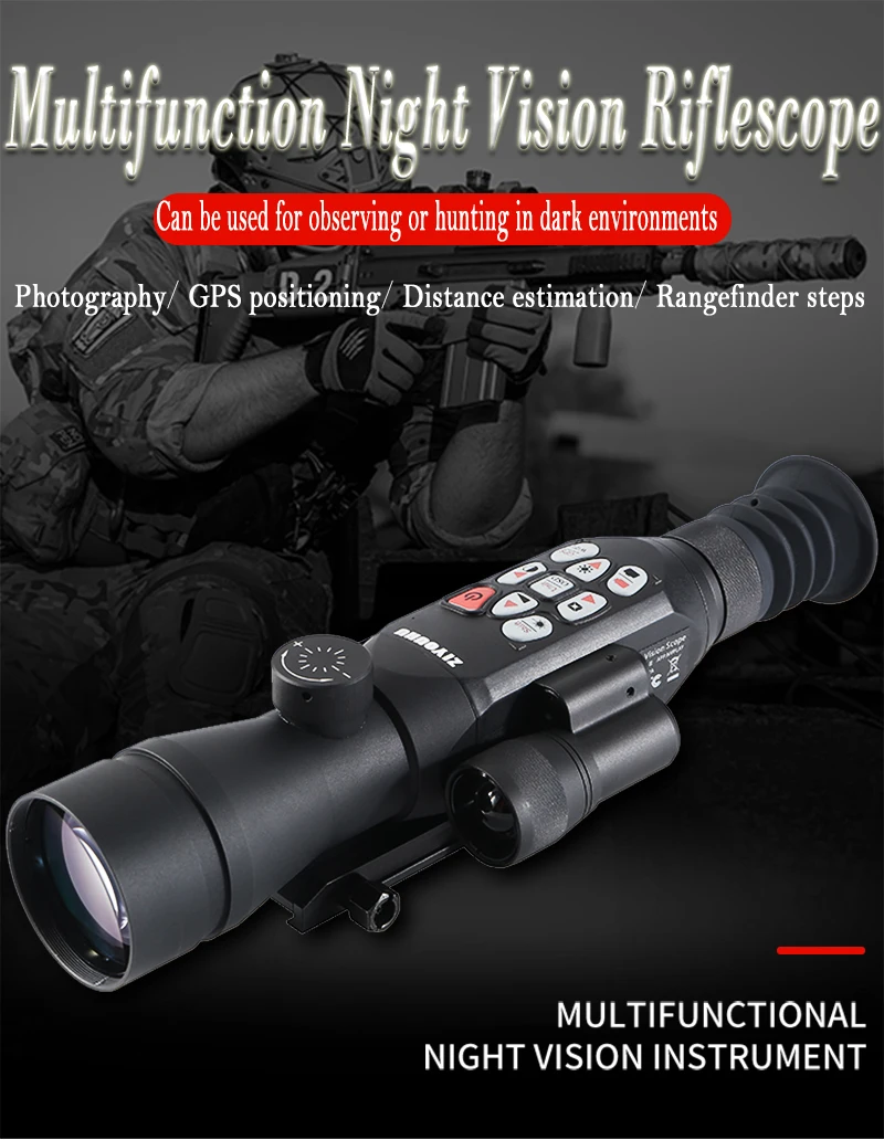 Support Pour Viseur Nocturne – Fabrication Française, Modèle Militaire