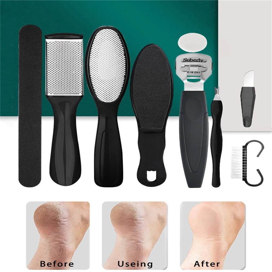 Stainless Steel Foot Care Kit Pedicure Tool Set