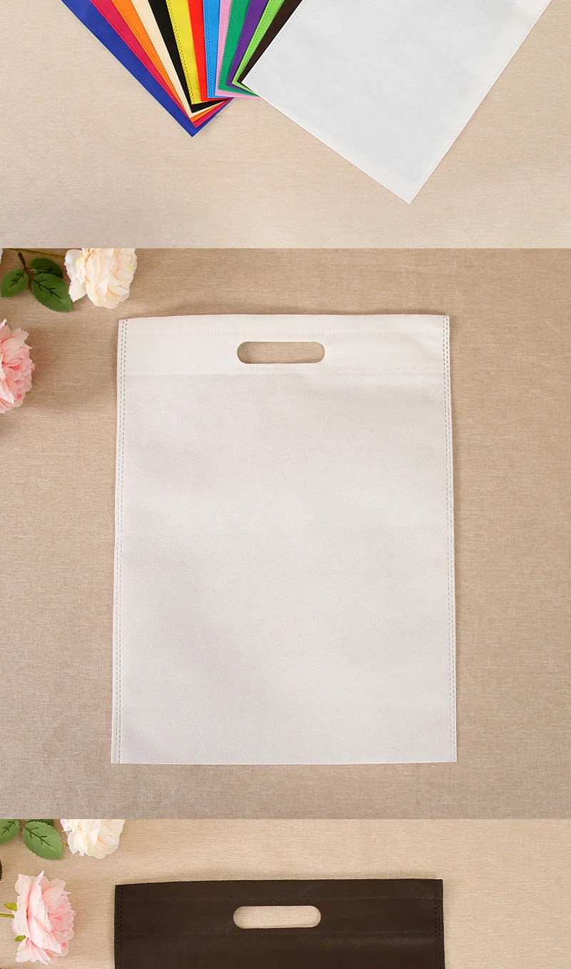 Customized Nonwoven Bags with Your Logo – Durable, Eco-Friendly, Reusable Tote Bags – I... - SKU CNB09274 - UGI Packaging