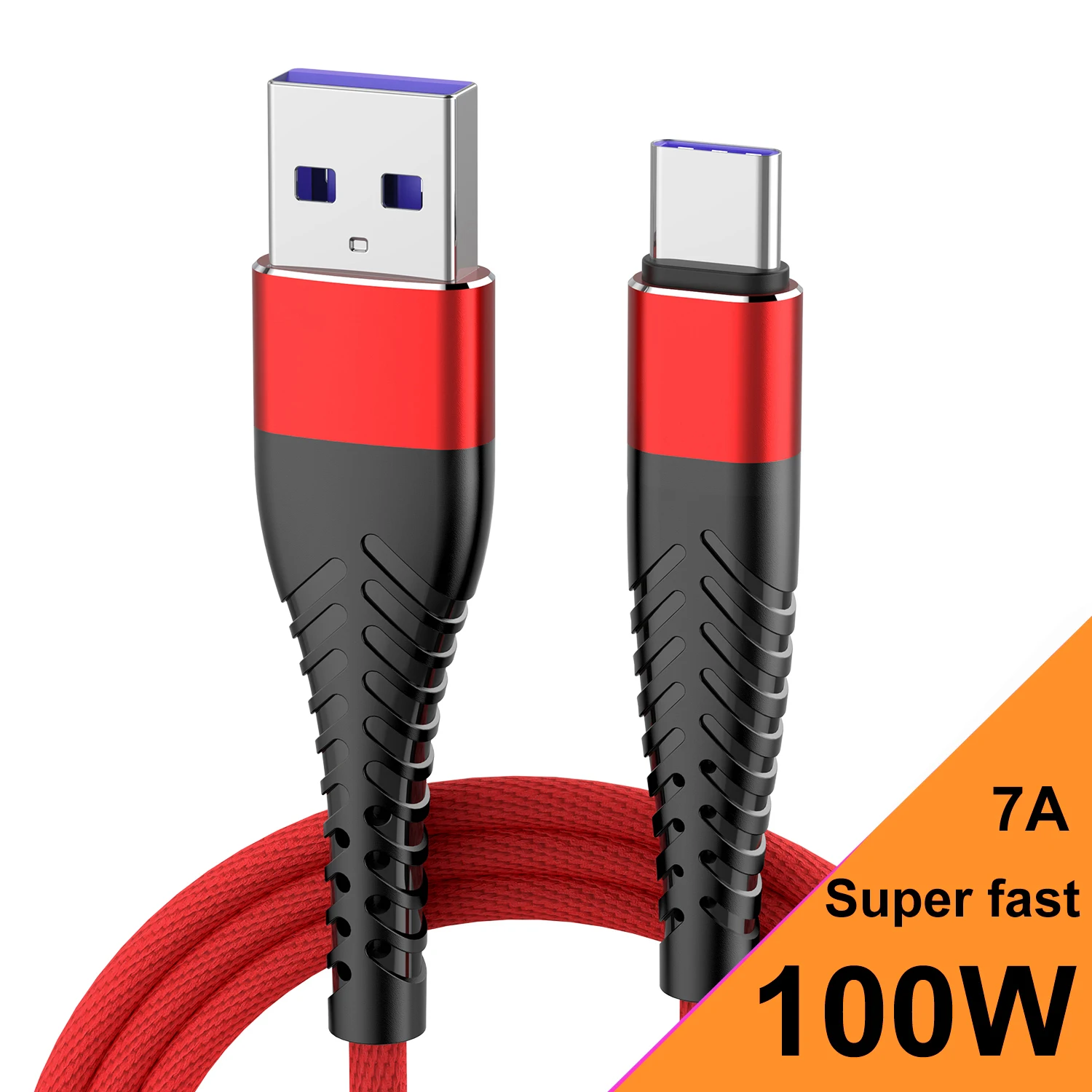 ตัวเลือกสินค้า สายชาร์จ USB Type-C เร็วแรง 100W สำหรับมือถือและแท็บเล็ต